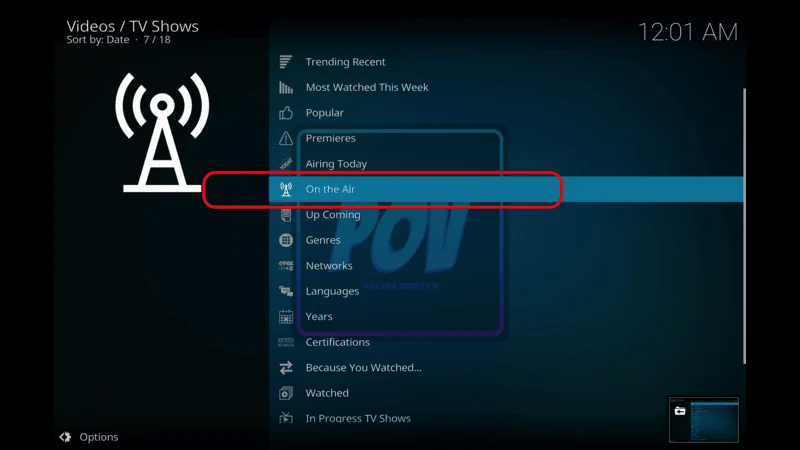 POV Addon Installation Kodi Steps 